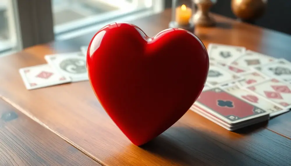Das Herz im Lenormand: Eine tiefere Bedeutung für Liebe und Leidenschaft