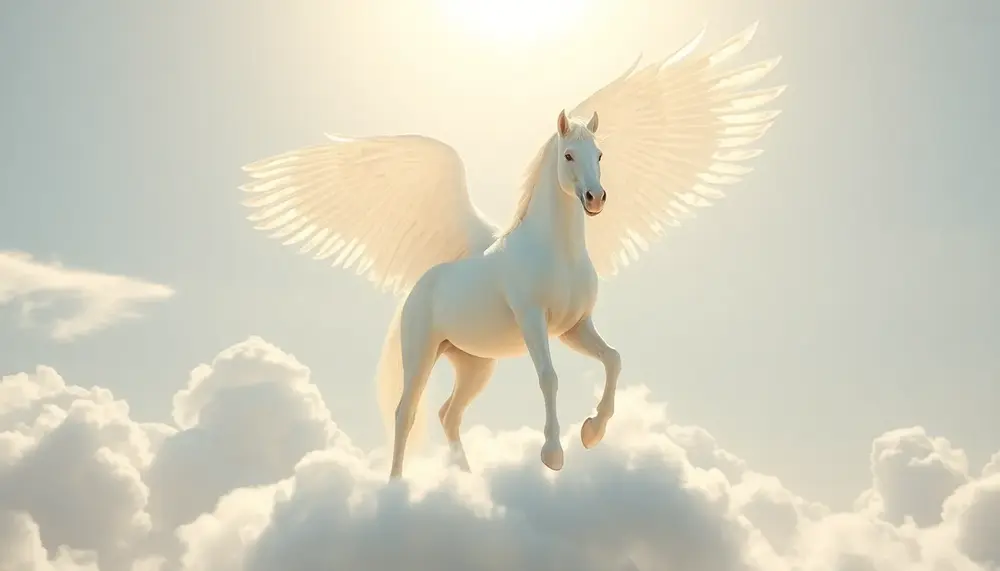 Das sagenhafte Krafttier Pegasus und seine himmlische Bedeutung