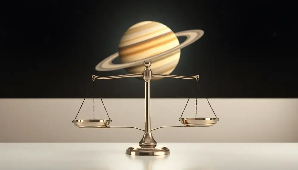 Die Bedeutung von Saturn in Waage in der Astrologie
