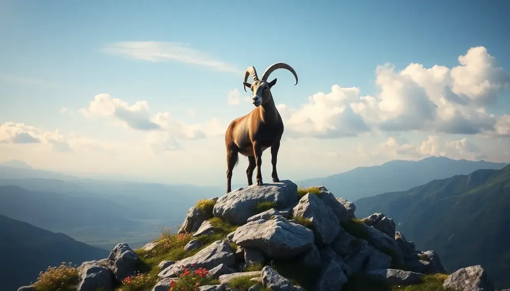 Krafttier für Steinbock: Tierische Unterstützung für das Erdzeichen