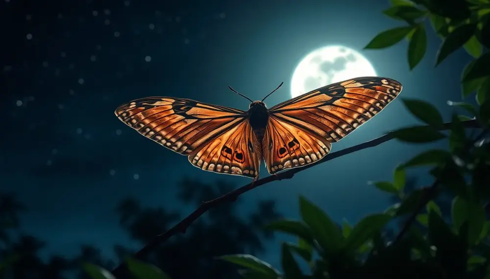 Krafttier Nachtfalter: Der Begleiter durch die Dunkelheit