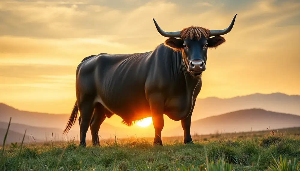 Krafttier Ochse: Balance zwischen Kraft und Geduld