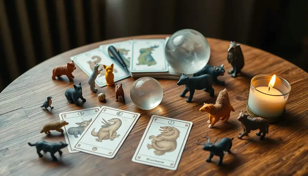 Krafttier Tarot: Entdecke die Weisheit der Tiere im Kartenlegen