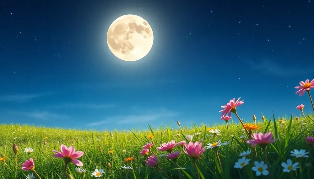 Vollmond Frühling 2025: Eine Jahreszeit voller Wunder