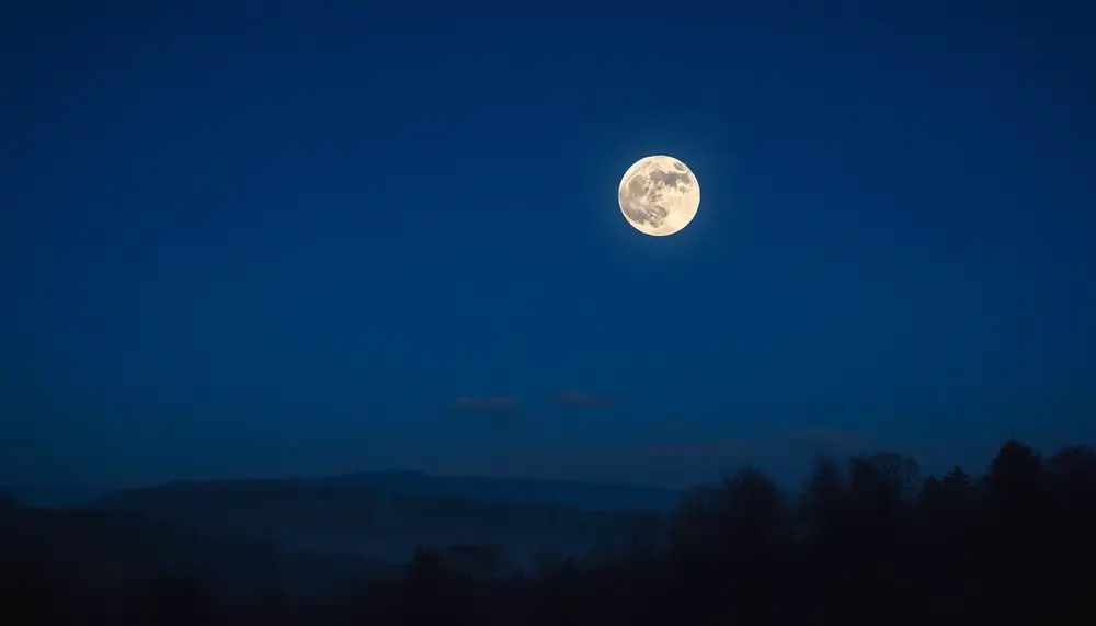 Vollmond im April 2025 in Deutschland: Ein himmlisches Spektakel