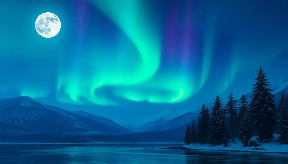 Vollmond März 2025 in Norwegen: Ein Abenteuer unter Polarlichtern